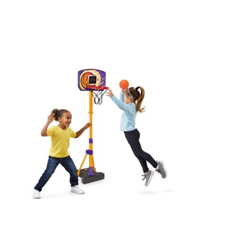 VTech Hoop Madness Adjustable Preschool Basketball Hoop